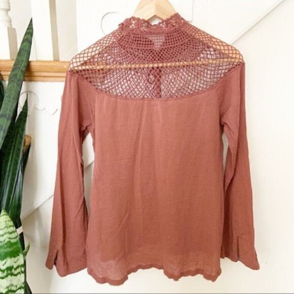 Free People On the Island Blouse SPICE size S - Picture 8 of 8
